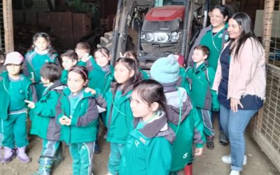 Visita pedagógica prekinder Osorno College